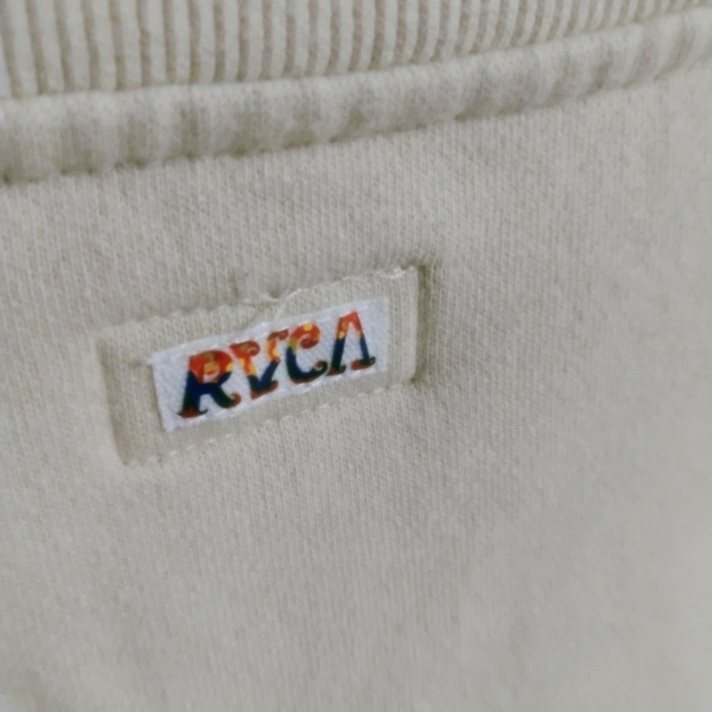 Butterfly Patch RVCA Sweatshirt - Picture 4 of 6